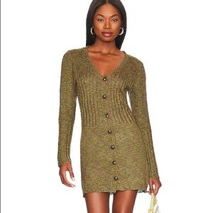 NWT Revolve Superdown Olivia cardigan dress